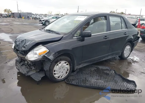 2007 Nissan Versa 1.8S z USA, uszkodzony, nr VIN 3N1BC11E57L411524